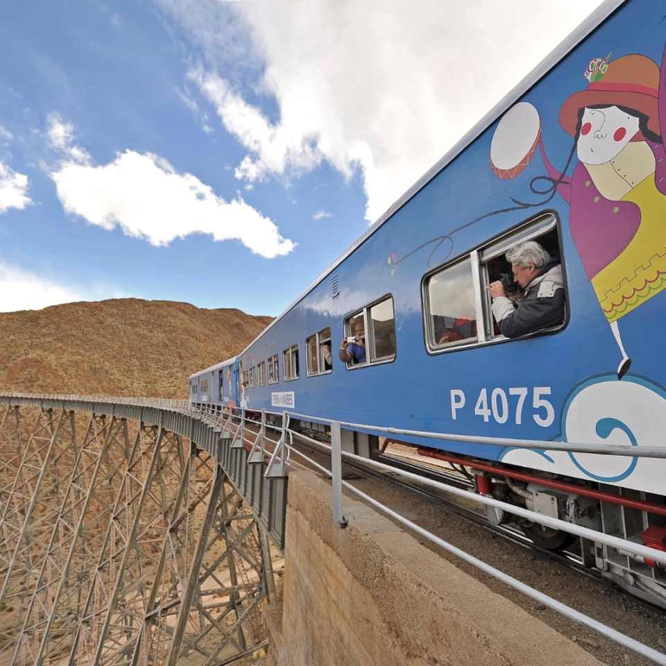 tren a las nubes