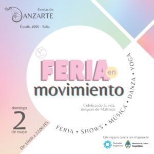 Flyer Feria En Movimiento
