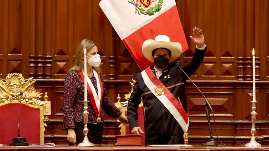 castillo presidente perú
