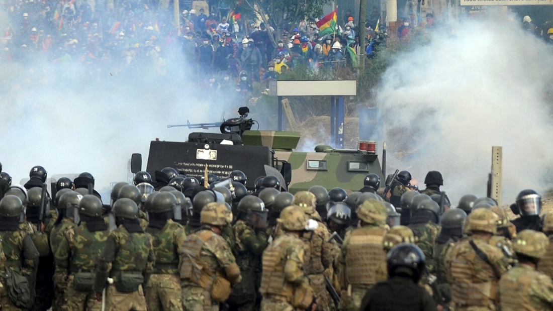 represión bolivia