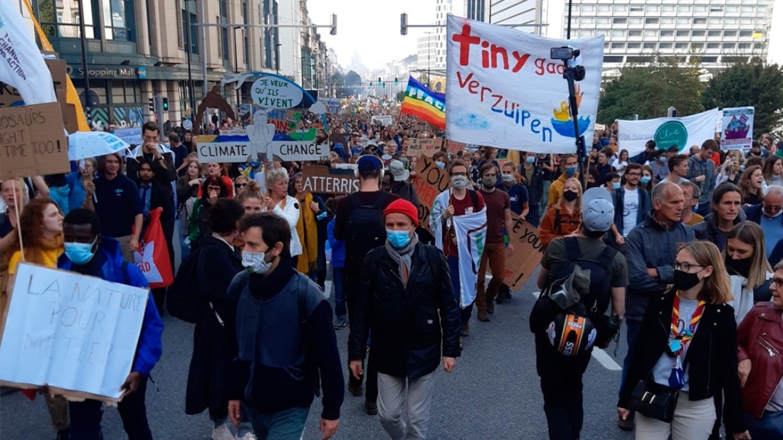 bruselas protesta ambiente europa