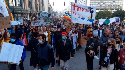 bruselas protesta ambiente europa