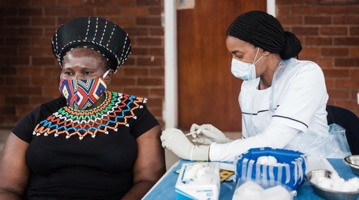 vacunación africa