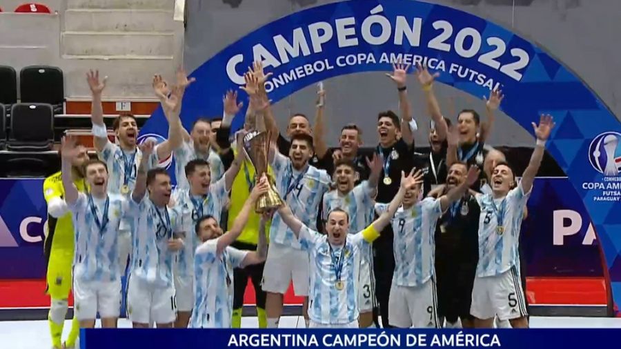 argentina se consagró campeón de la copa américa de futsal el influencer