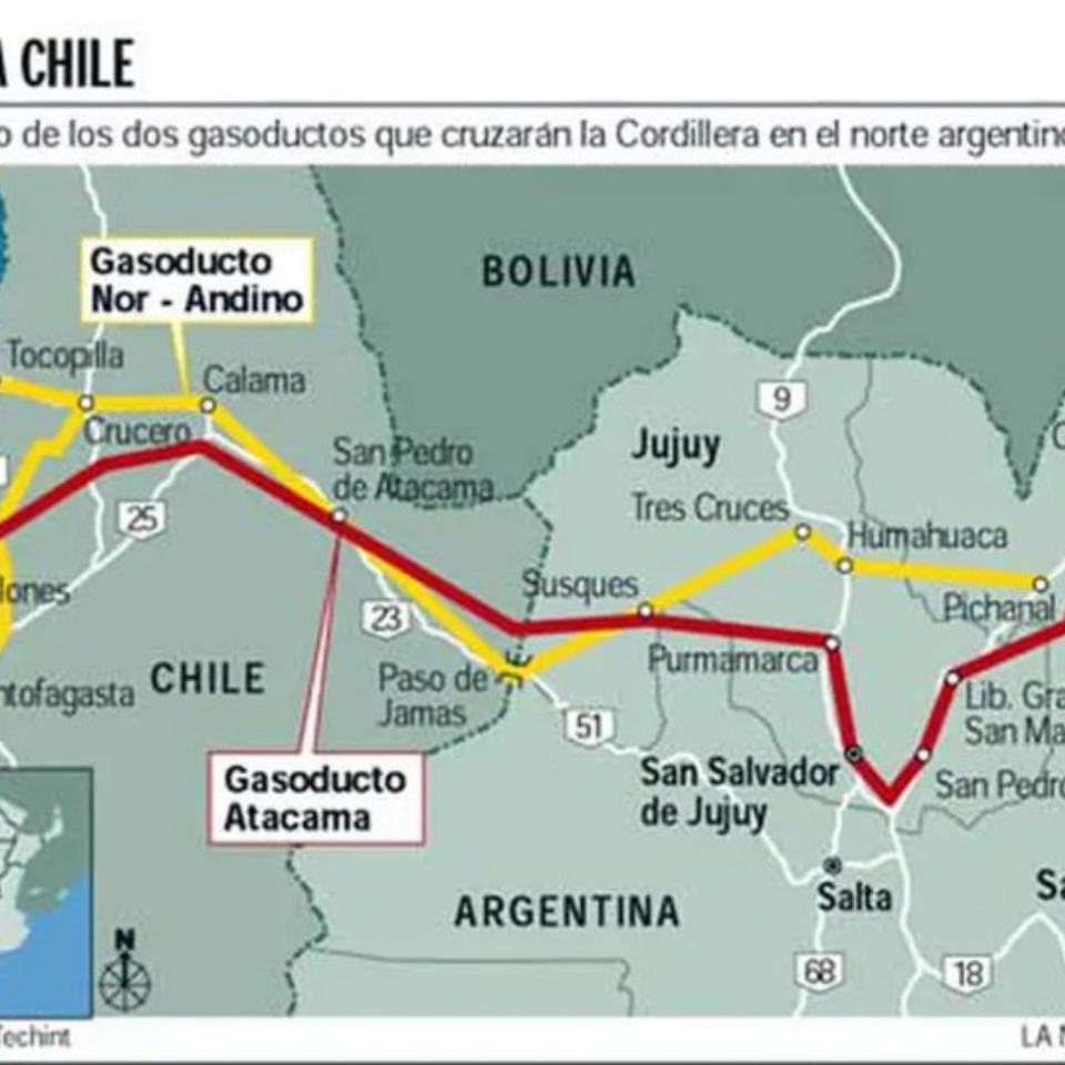 Gas a Chile