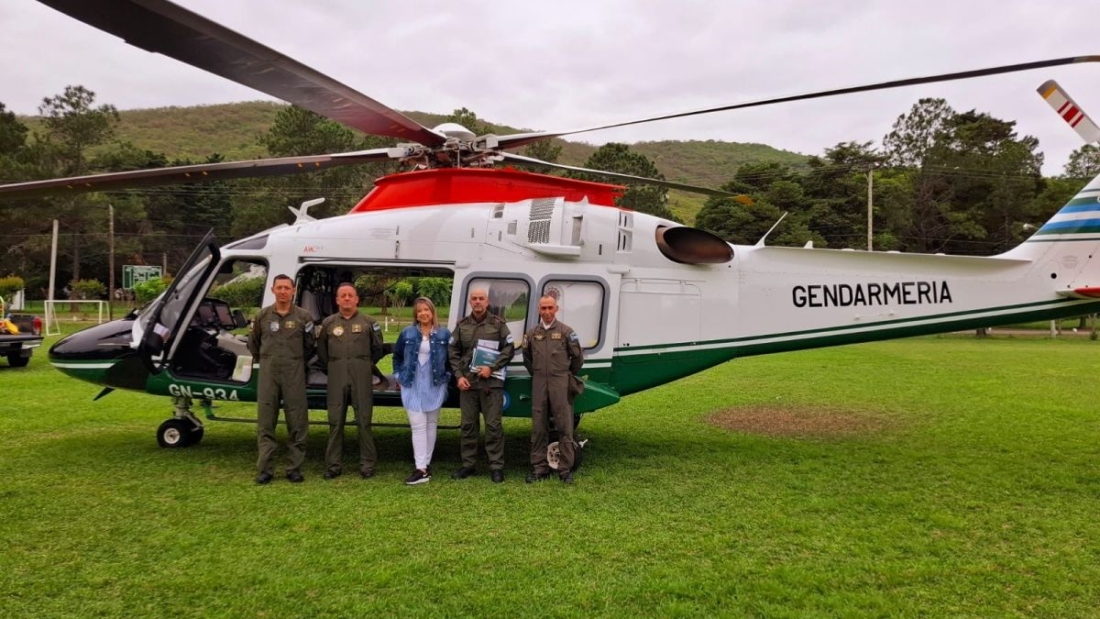 Helicóptero Gendarmería