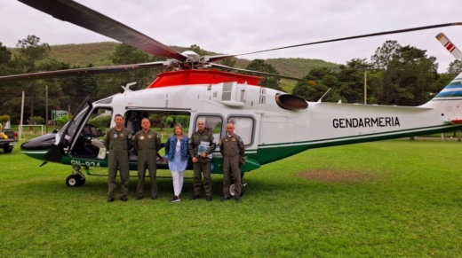 Helicóptero Gendarmería