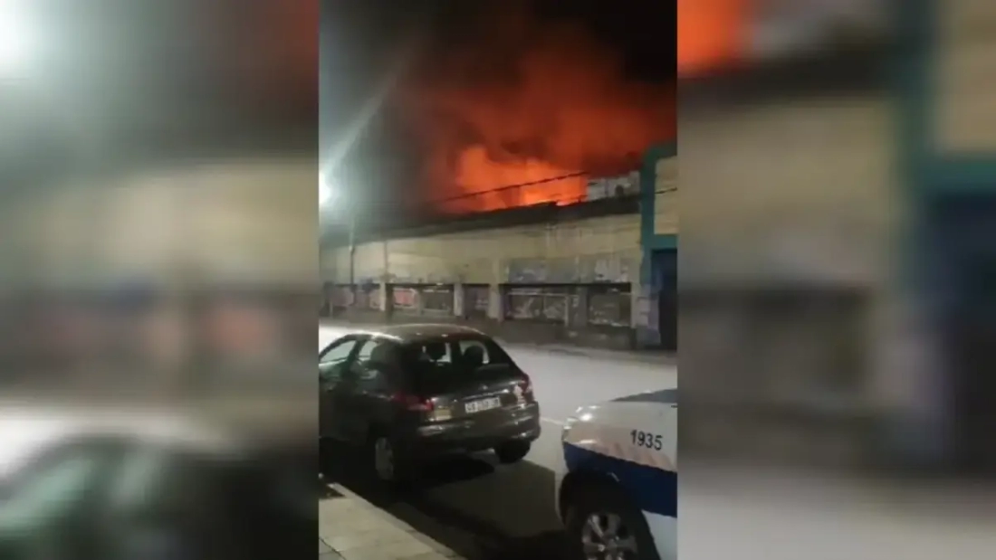 Incendio Mercado San Miguel