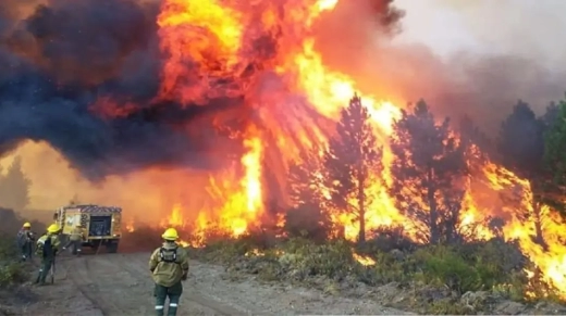 Incendio El Bolsón