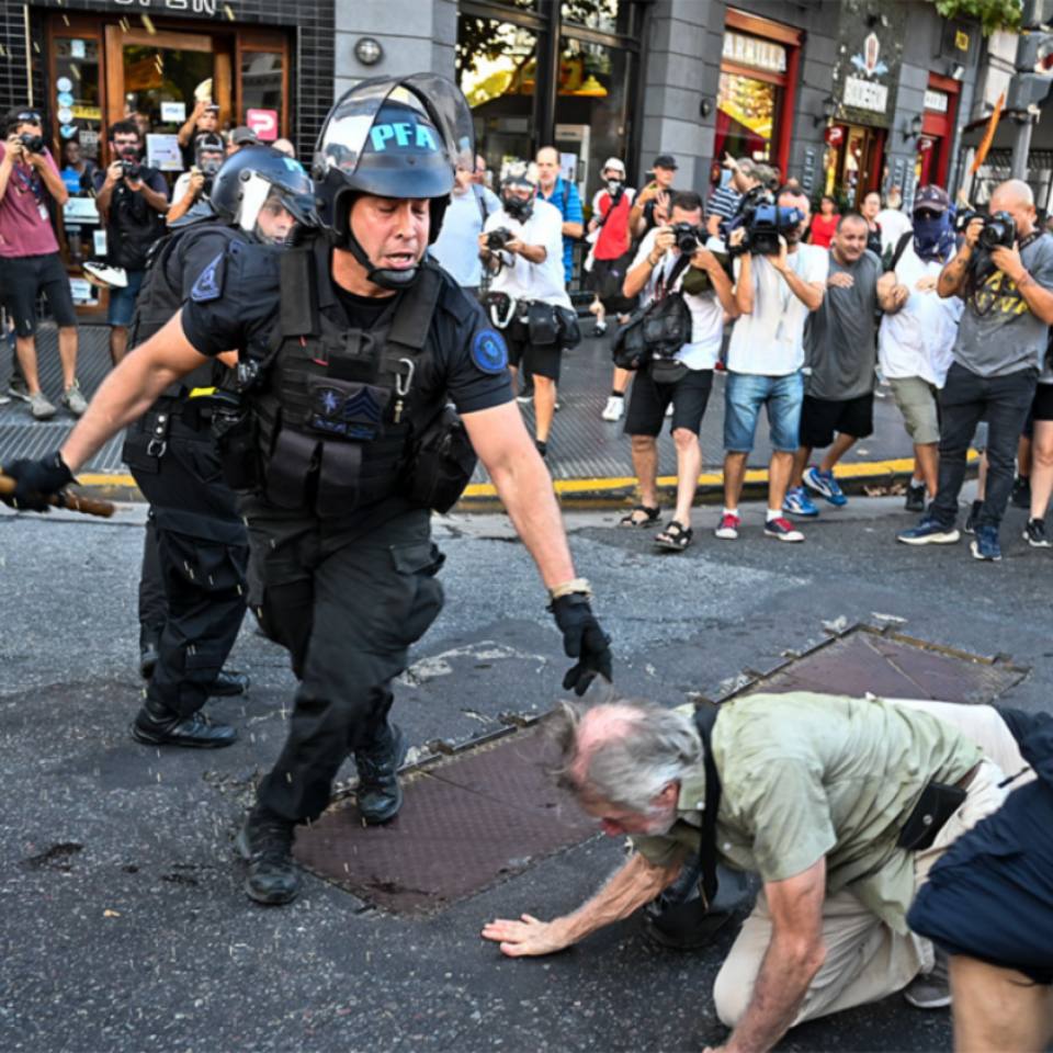 Represión Jubilados