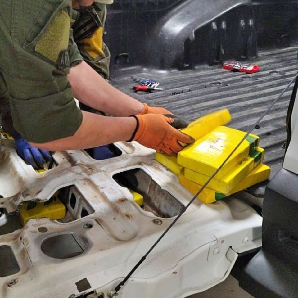 Cocaína Caja Camioneta
