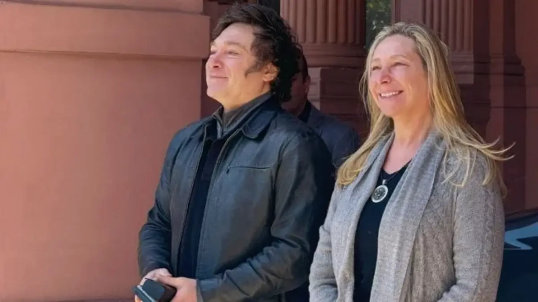 Javier y Karina Milei