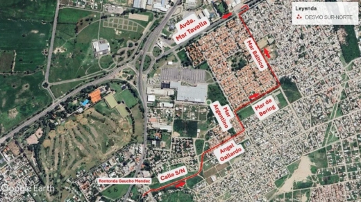 Desvios Vial Sur