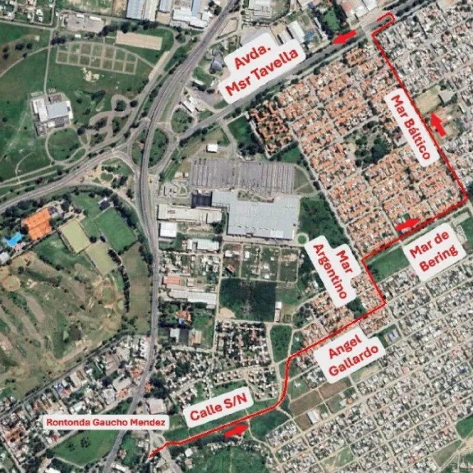 Desvios Vial Sur