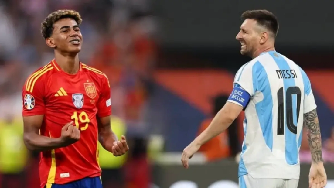 Lamine Yamal - Lionel Messi