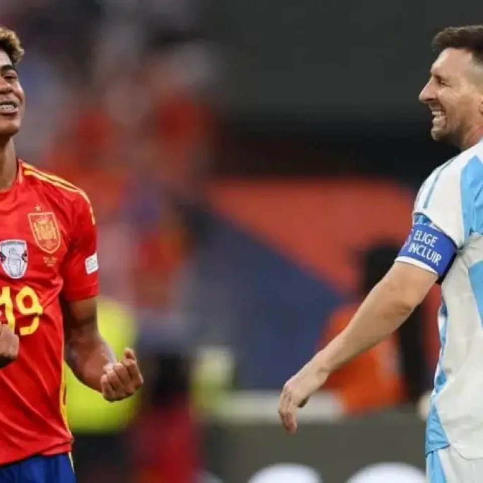 Lamine Yamal - Lionel Messi