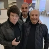 Milei con los Menem