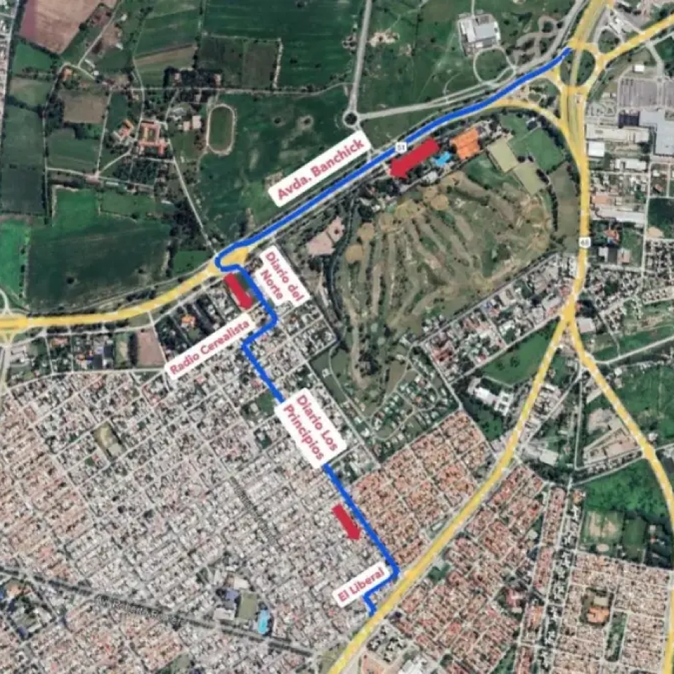 Plan Vial Zona Sur