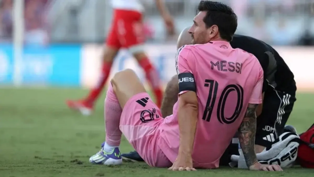 Messi lesión