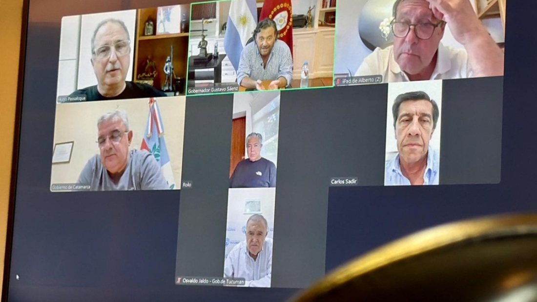 Sáenz con Gobernadores